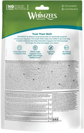 WHIMZEES Wege Róg Warzywny Gryzak dla psa L 6szt.