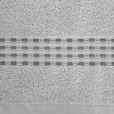 Ręcznik Riva (04), 70 x 140 cm, Srebrny