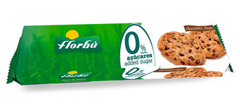 Ciastka z kawałkami czekolady bez dodatku cukru 120g