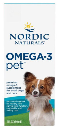 NORDIC NATURALS Omega-3 Pet  kwasy omega 3 dla psów 60ml