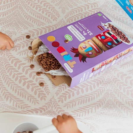 Smileat Triboo, BIO Płatki Śniadaniowe, kakaowe, 300g