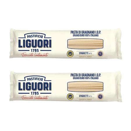 Zestaw 2x Makaron Liguori IGP Spaghetti  500G