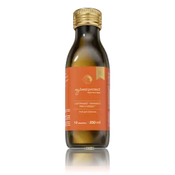 MyBestProtect Tran smak Guma Balonowa na wsparcie odporności 250 ml KRÓTKA DATA 2026-09-30