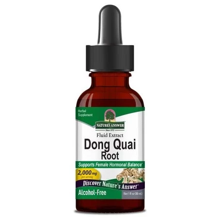 NATURE'S ANSWER Dong Quai Root - Ekstrakt z korzenia Dong Quai (30 ml)