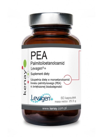KENAY PEA Palmitoiloetanoloamid Levagen + 350 mg (60 kaps.)