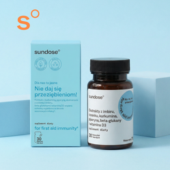 Sundose For First Aid Immunity na wsparcie układu odpornościowego 60 kaps.