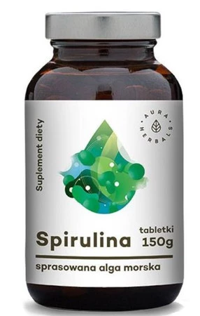 Aura Herbals − Spirulina − 600 tabl.