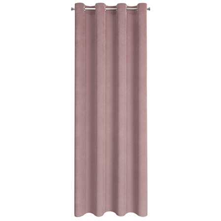 ZASŁONA GOTOWA ELIZA 140 X 250 CM PUDROWY RÓŻ