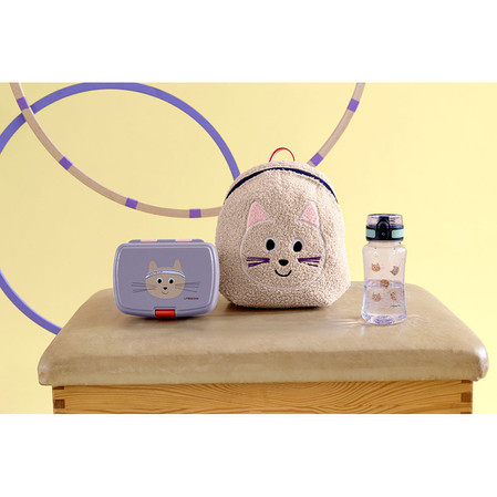 Lassig Plecak mini frotte Tiny Team Kotek