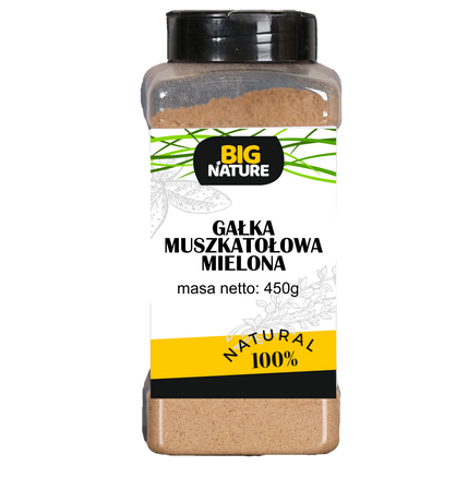 GAŁKA MUSZKATOŁOWA MIELONA 450G