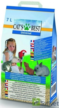 CAT'S BEST Universal Żwirek drewniany 20l