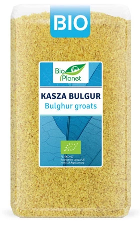 Zestaw 2x BIO PLANET Kasza bulgur BIO 1kg