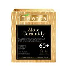 Złote Ceramidy 60+ głęboko odbudowujący krem przeciwzmarszczkowy na dzień i na noc 50ml