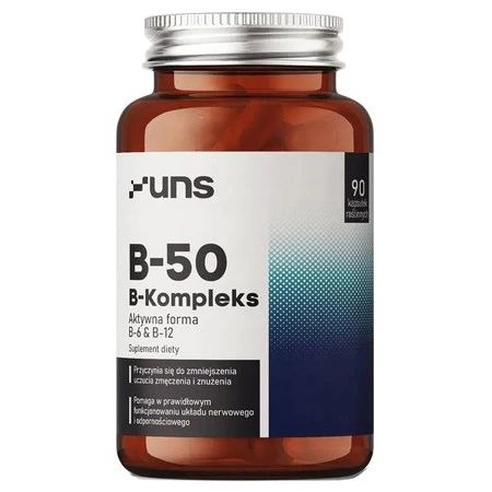 UNS B-50 B-Kompleks 90 kaps.vege