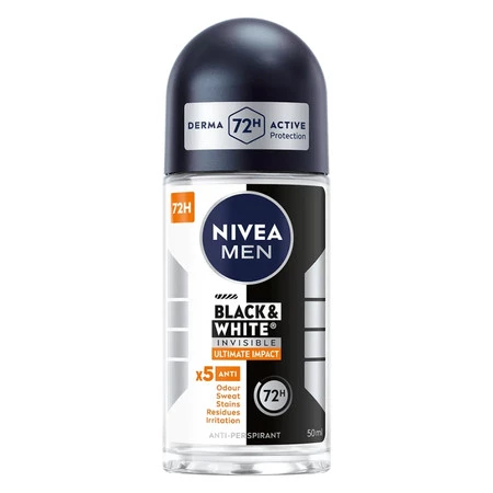 Men Black&White Invisible antyperspirant w kulce