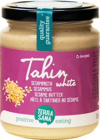 Terrasana − Tahini białe, pasta sezamowa BIO − 250 g