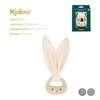 Kaloo Gryzak silikonowy z miękkimi uszami Królik kremowy kolekcja Lapinoo