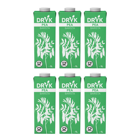 Zestaw 6x DRYK Pea Barista Napój grochowy 1000 ml