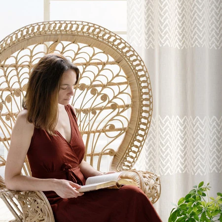 ZASŁONA GOTOWA ESTERI 140 X 250 CM BEŻOWY