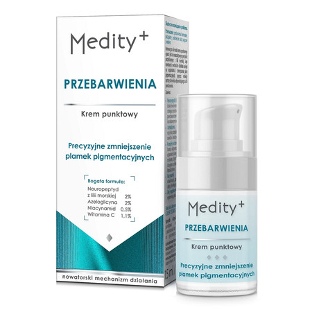  Medity+ Przebarwienia Krem punktowy 15 ml