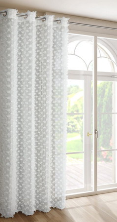 ZASŁONA GOTOWA AURELIA 135 X 250 CM BIAŁY