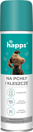 HAPPS - na pchły i kleszcze 250ml