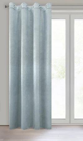 ZASŁONA GOTOWA MABEL 140 X 250 CM NIEBIESKI