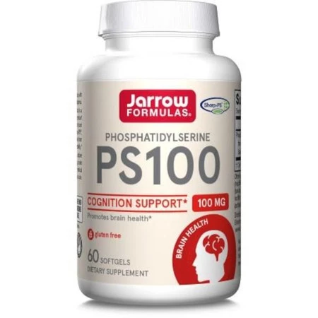 Jarrow Formulas − PS100 Fosfatydyloseryna 100 mg Soy-Free − 60 kaps.