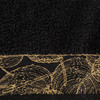 Ręcznik Agis (07), 70 x 140 cm, Czarny