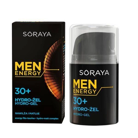 Men Energy 30+ nawilżający hydro-żel do twarzy 