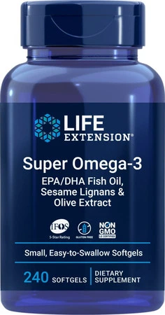 Life Extension Super Omega-3 (240 kaps.)