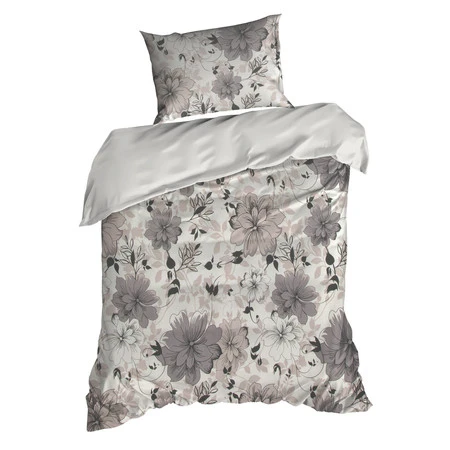 Komplet pościeli satynowej Spring 09, 220 x 200 cm, Biały