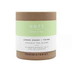 Teministeriet - NOTE Lemongrass Thyme Organic - Herbata 20 Torebek