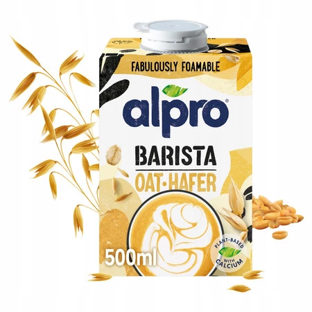 Zestaw 16x Alpro Napój Owsiany Barista 500 ml