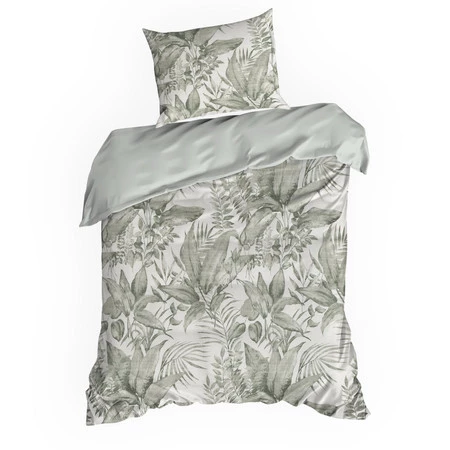 Komplet Pościeli Satynowej Spring 48 220 x 200 cm, Miętowy