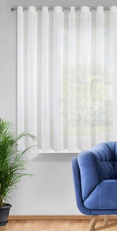 FIRANA GOTOWA LUCY 300 X 160 CM BIAŁY