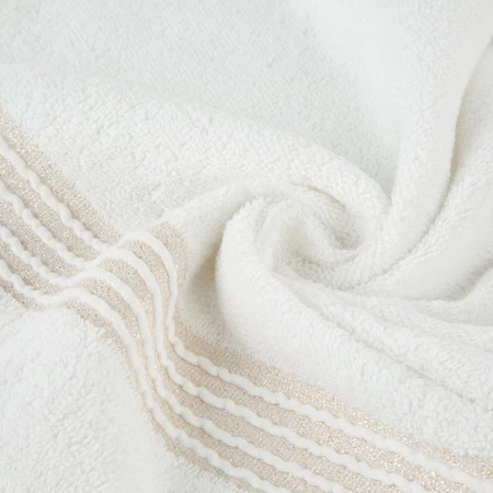 Ręcznik Lila (01), 50 x 90 cm, Biały