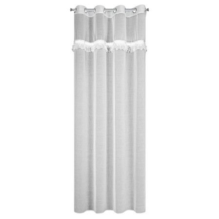 FIRANA GOTOWA KIARA 140 X 250 CM BIAŁY