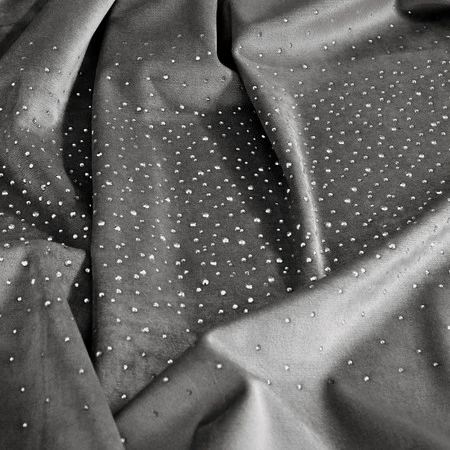 ZASŁONA GOTOWA AURORA NA TAŚMIE 140 X 270 CM STALOWY