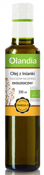 Olandia − Ekologiczny olej z lnianki rydzowy − 250 ml