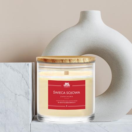 Big Nature Świeca Sojowa DIOR FAHRENHEIT 215 g