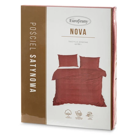 Komplet pościeli Nova3, 220 x 200 cm, Marsala