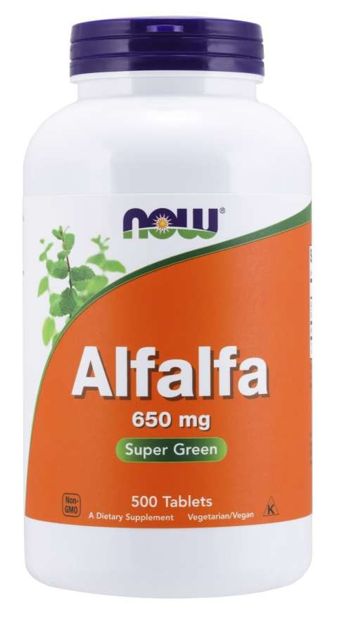 Alfalfa - Lucerna Siewna 650 mg (500 tabl.) - Nabea.pl