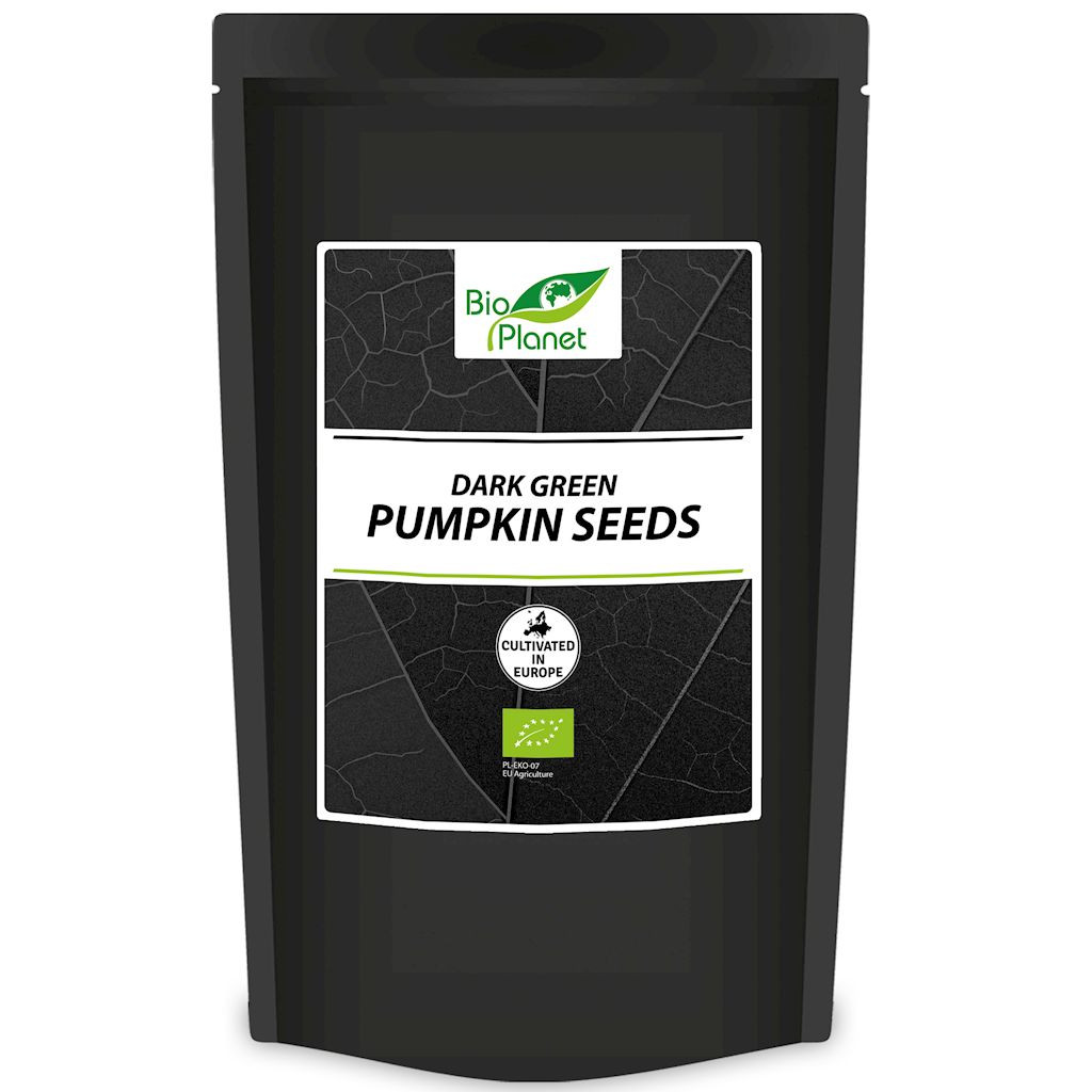 PESTKI DYNI CIEMNOZIELONE (UPRAWIANE W EUROPIE) BIO 700 g - BIO PLANET INTERNATIONAL - Nabea.pl