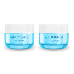 Zestaw: 2x Dermedic HYDRAIN krem-żel ultranawilżający 50 ml