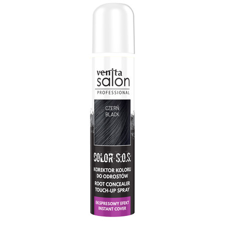 Salon Professional Color S.O.S. korektor koloru do odrostów Black 75ml