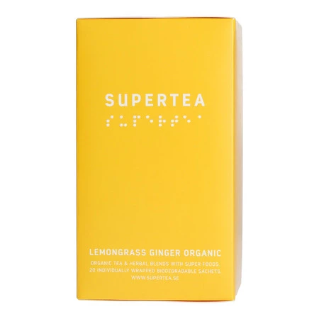 Teministeriet - Supertea Lemongrass Ginger Organic - Herbata 20 Torebek