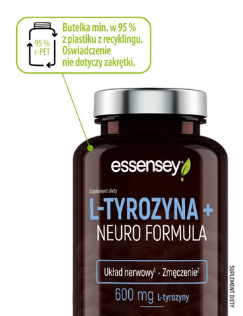 Essensey L-Tyrozyna + Neuro Formula Aminokwasy 90 kaps.