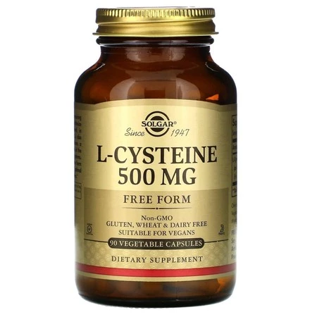 L-Cysteine 500 mg (90 kaps.) KRÓTKA DATA 2025-01-31