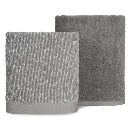 Komplet Ręczników 2 37 x 25 x 10 cm, Stalowy